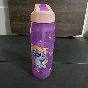 Zak! Kids Stitch Purple Water Bottle 20 Oz Never Used